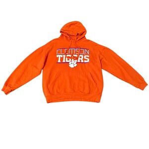 OVB Clemson Tigers Orange Hoodie and Nike Hat Set Womens Medium ACC Athleisure